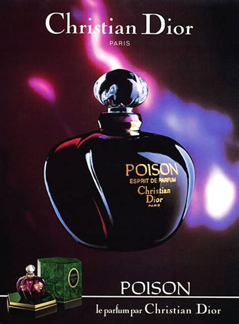 old dior poison perfume ad|christian Dior original poison perfume.